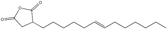 2-(6-Tridecenyl)succinic anhydride Struktur