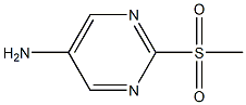 5-Amino-2-methylsulfonylpyrimidine Struktur