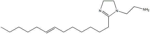 1-(2-Aminoethyl)-2-(7-tridecenyl)-2-imidazoline Struktur