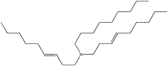 N-Nonyldi(3-nonenyl)amine Struktur