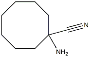 1-Amino-1-cyclooctanecarbonitrile Struktur