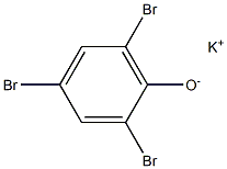 Potassium 2,4,6-tribromophenolate Struktur