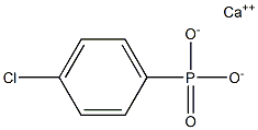 4-Chlorophenylphosphonic acid calcium salt Struktur