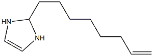 2-(7-Octenyl)-4-imidazoline Struktur