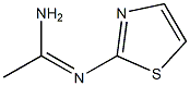 N2-(Thiazol-2-yl)acetamidine Struktur