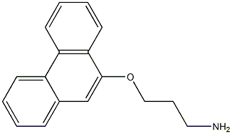 3-[(Phenanthren-9-yl)oxy]propan-1-amine Struktur