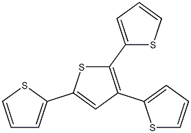 2,3,5-Tris(thiophen-2-yl)thiophene Struktur