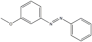 3-Methoxyazobenzene Struktur