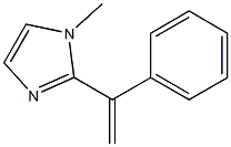 1-Methyl-2-(1-phenylvinyl)-1H-imidazole Struktur