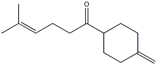 4-Methylenecyclohexyl 4-methyl-3-pentenyl ketone Struktur