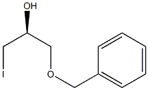 [S,(+)]-1-(Benzyloxy)-3-iodo-2-propanol Struktur