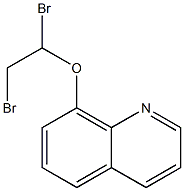 8-(1,2-Dibromoethoxy)quinoline Struktur