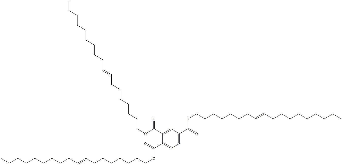 1,2,4-Benzenetricarboxylic acid tri(8-octadecenyl) ester Struktur