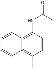 N-(4-Methyl-1-naphtyl)acetamide Struktur