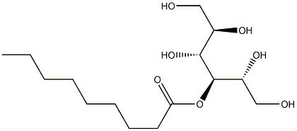 D-Mannitol 3-nonanoate Struktur