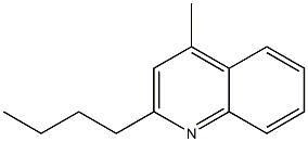 2-Butyl-4-methylquinoline Struktur