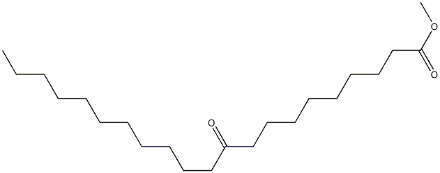 10-Ketoarachic acid methyl ester Struktur