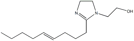 2-(4-Nonenyl)-2-imidazoline-1-ethanol Struktur