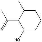 3-Methyl-2-isopropenylcyclohexanol Struktur