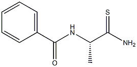 (+)-N-[(S)-1-(Thiocarbamoyl)ethyl]benzamide Struktur