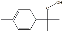 p-Mentha-1,5-dien-8-yl hydroperoxide Struktur