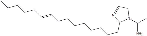 1-(1-Aminoethyl)-2-(9-pentadecenyl)-3-imidazoline Struktur