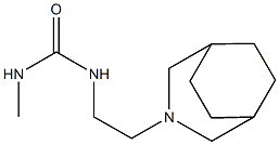 1-[2-(3-Azabicyclo[3.2.2]nonan-3-yl)ethyl]-3-methylurea Struktur