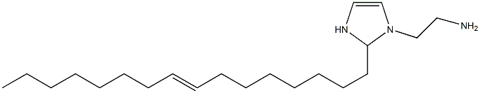 1-(2-Aminoethyl)-2-(8-hexadecenyl)-4-imidazoline Struktur