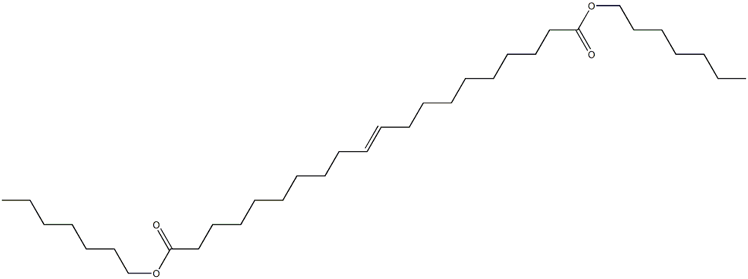 10-Icosenedioic acid diheptyl ester Struktur