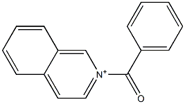 2-Benzoylisoquinolinium Struktur