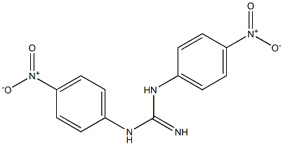 N-(4-Nitrophenyl)-N'-(4-nitrophenyl)guanidine Struktur