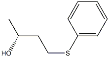 (2R)-4-(Phenylthio)-2-butanol Struktur