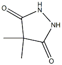 4,4-Dimethylpyrazolidine-3,5-dione Struktur