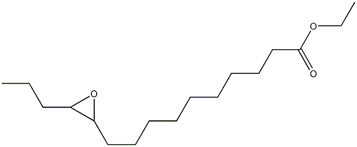 11,12-Epoxypentadecanoic acid ethyl ester Struktur