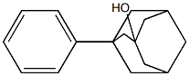 3-Hydroxy-1-phenyladamantane Struktur