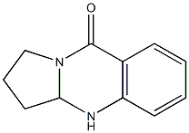 1,2,3,3a-Tetrahydropyrrolo[2,1-b]quinazolin-9(4H)-one Struktur