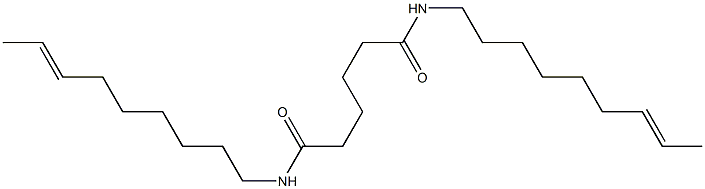 N,N'-Di(7-nonenyl)adipamide Struktur