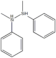 1,2-Diphenyl-1,2-dimethyldisilane Struktur