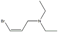 (Z)-N,N-Diethyl-3-bromoallylamine Struktur