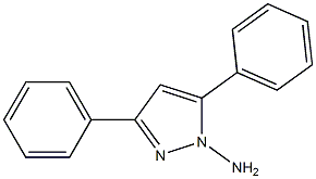 1-Amino-3,5-diphenyl-1H-pyrazole Struktur