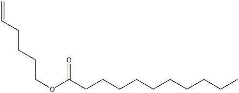 Undecanoic acid 5-hexenyl ester Struktur