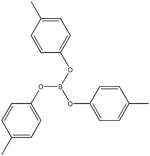 Boric acid tris(4-methylphenyl) ester Struktur