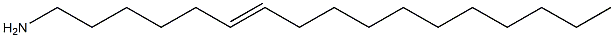 6-Heptadecen-1-amine Struktur