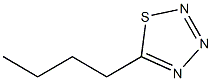 5-Butyl-1,2,3,4-thiatriazole Struktur