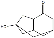 1-Hydroxytricyclo[4.3.1.03,8]decan-4-one Struktur