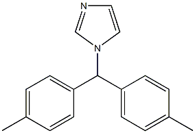 1-[Bis(4-methylphenyl)methyl]-1H-imidazole Struktur