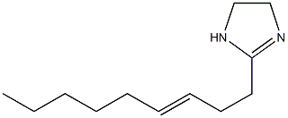 2-(3-Nonenyl)-1-imidazoline Struktur