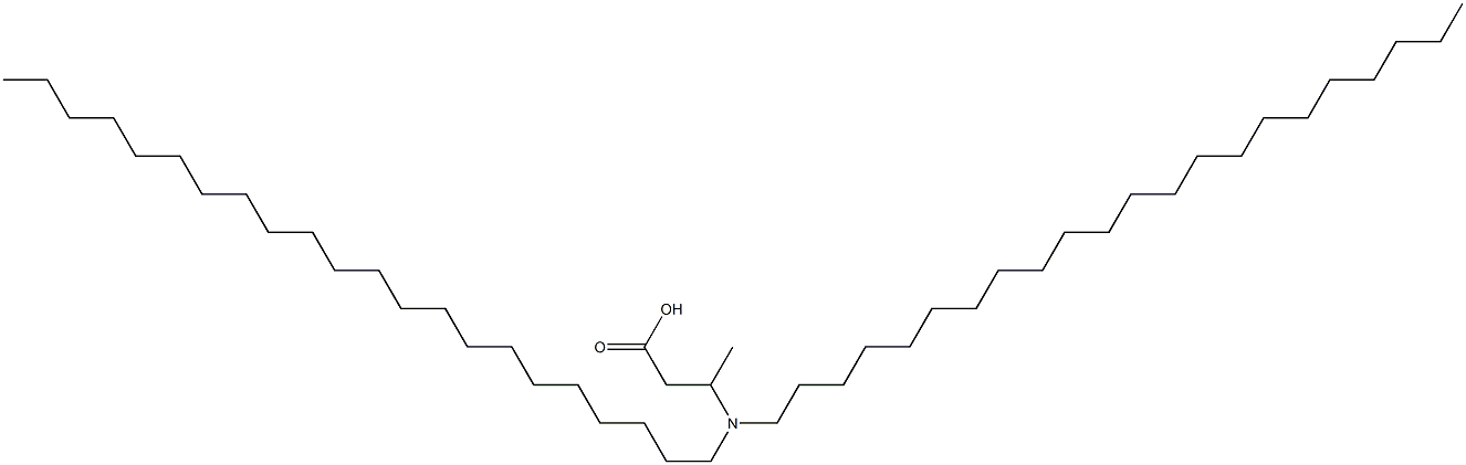 3-(Didocosylamino)butyric acid Struktur