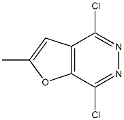 4,7-Dichloro-2-methylfuro[2,3-d]pyridazine Struktur