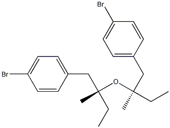 (-)-p-Bromobenzyl[(R)-sec-butyl] ether Struktur